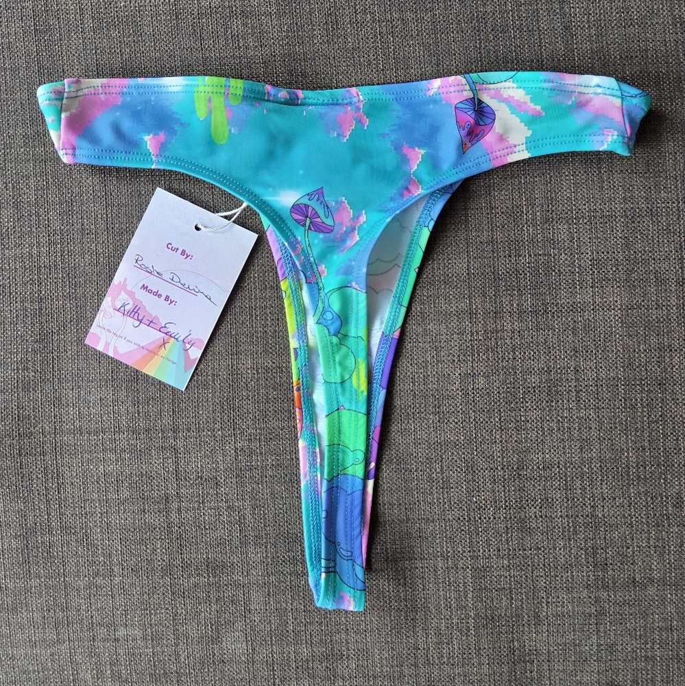 Intergalactic Rodeo Thong Western Pattern - Picture 4 of 12